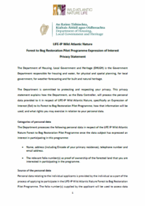 Privacy Statement