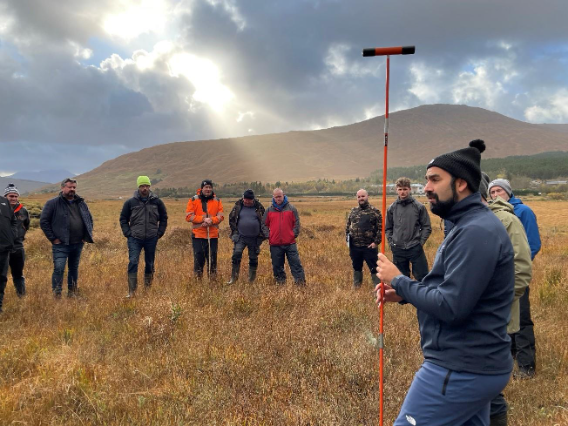 Peatland restoration training